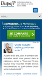 Mobile Screenshot of mutuelle.dispofi.fr